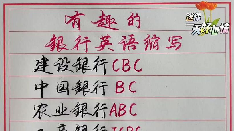 有内涵的英文缩写