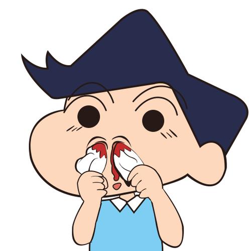 处理流鼻血的正确方法图标