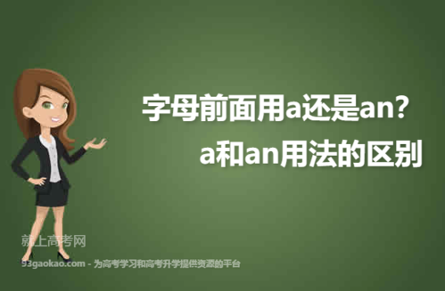 用a还是an