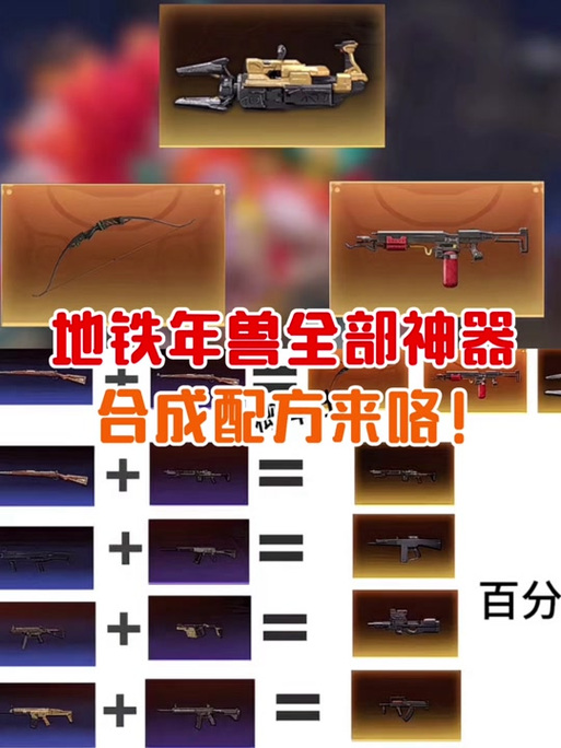 2026年兽大作战,爆炸猎弓的配方