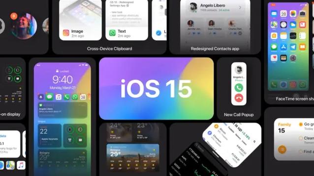iOS 15的系统变化截图