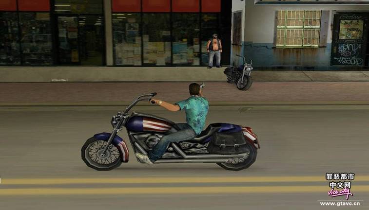 gta骑摩托车怎么踢腿