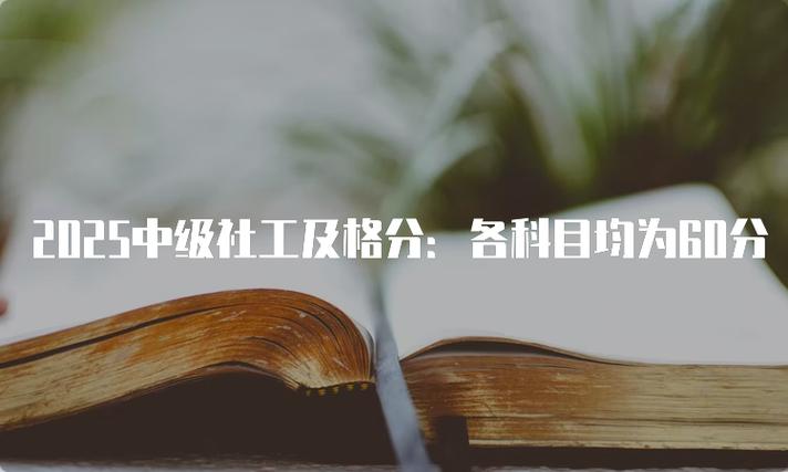 社工考试按比例还是按60分