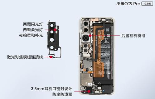 小米cc9感应器拆解