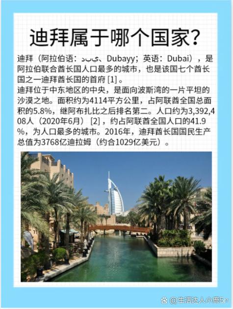 迪拜在哪个国家