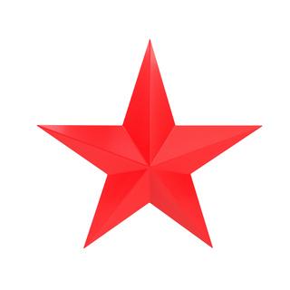 红色的五角星