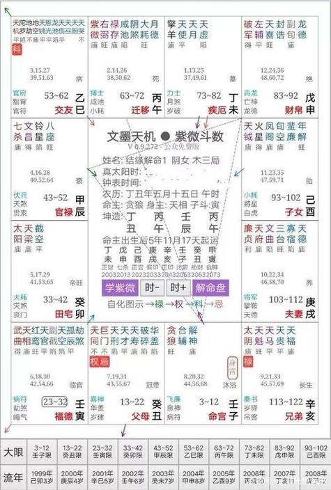 紫微排盘免费排盘