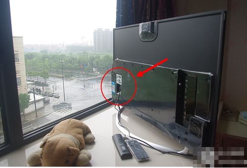 电视机线在左边还是右边