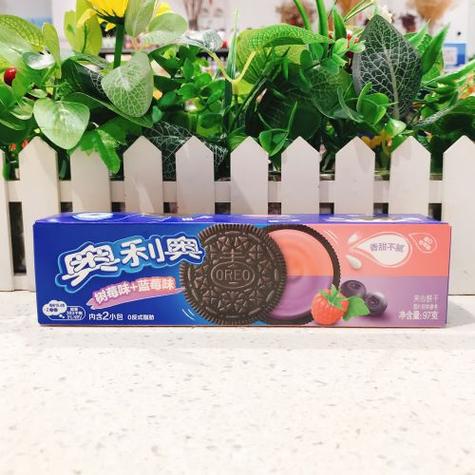 奥利奥蓝莓树莓味夹心饼干缩略图
