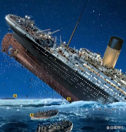 泰坦尼克号的沉没图标