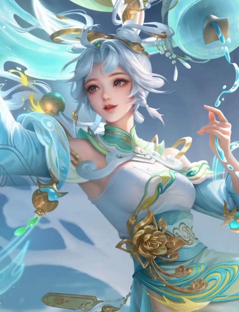 公孙离的皮肤