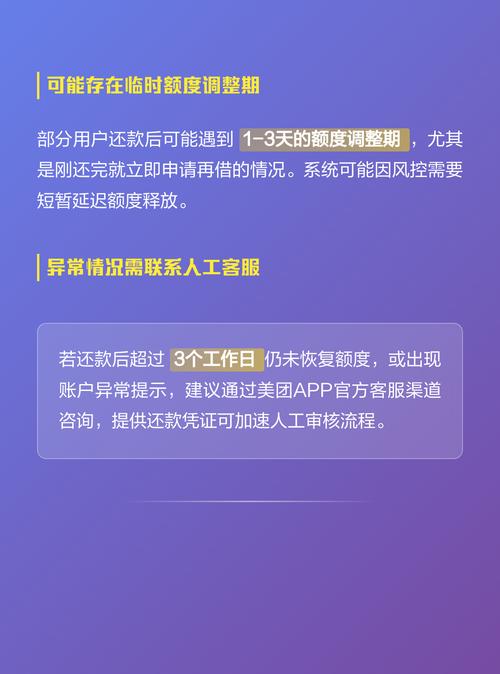 美团借钱临时额度什么时候有