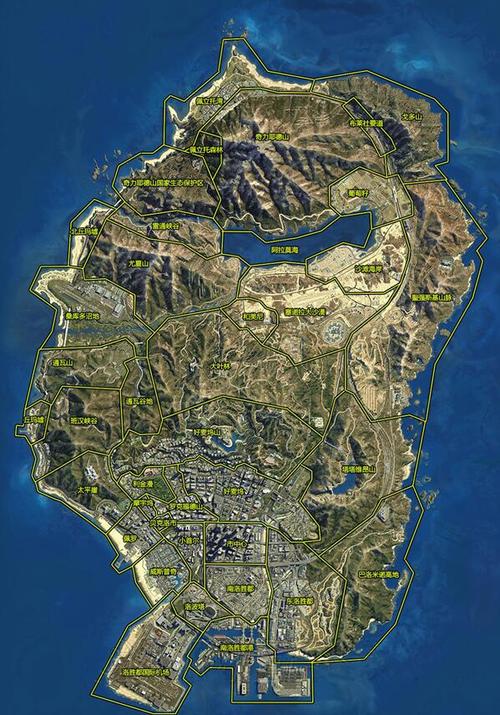 gta5地名地图