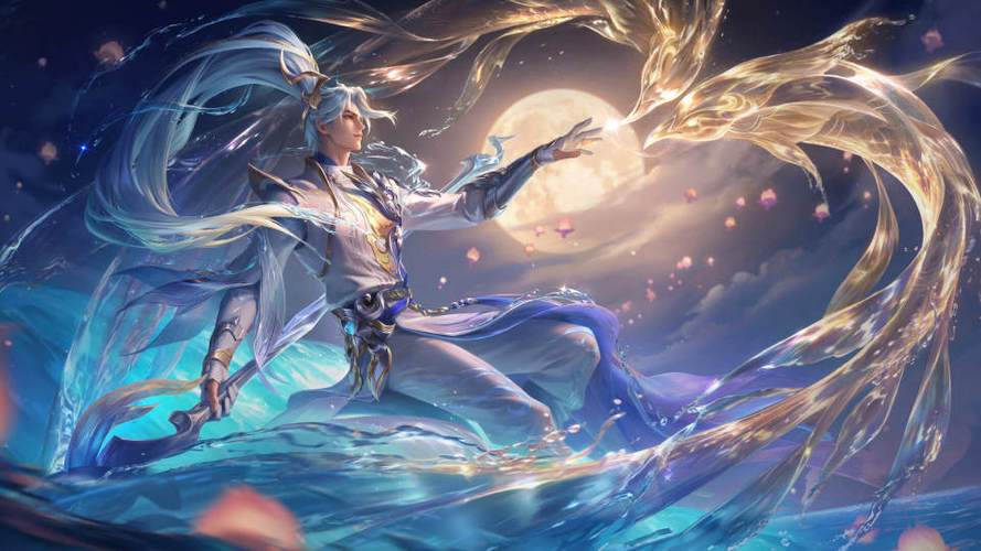 韩信新皮肤回城特效