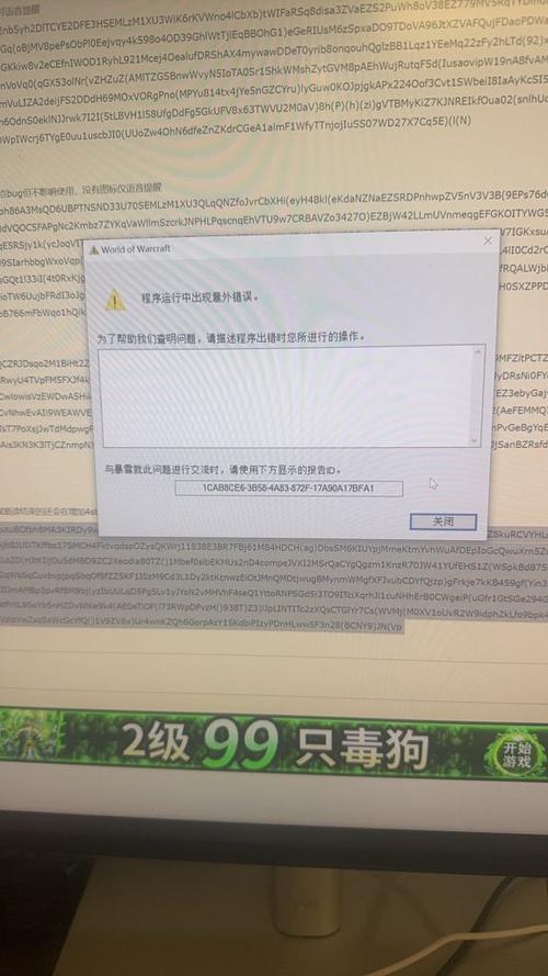 客户端闪退