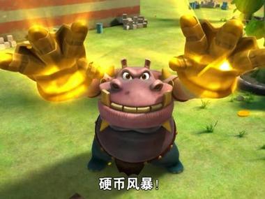 石头贝壳十字河马怪