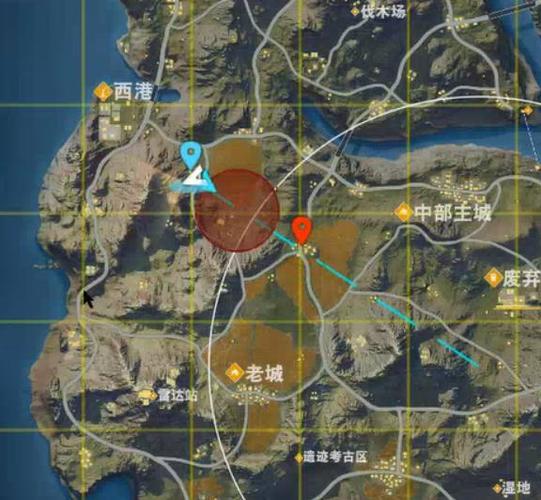 荒野行动怎么标记敌人位置