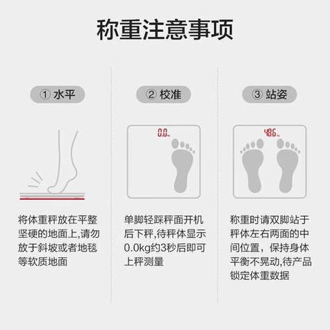 体重秤如何测量体脂率图标