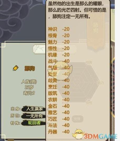 了不起的修仙模拟器舔狗有什么用