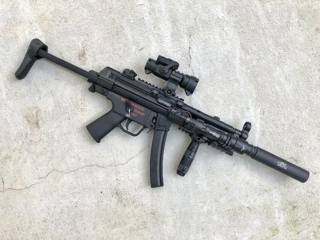 mp5冲锋枪魔改