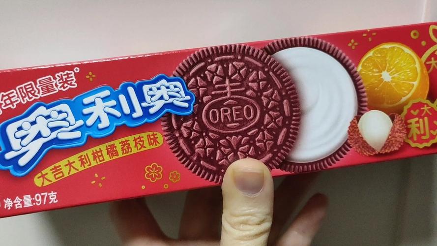 奥利奥柑橘荔枝味夹心饼干缩略图