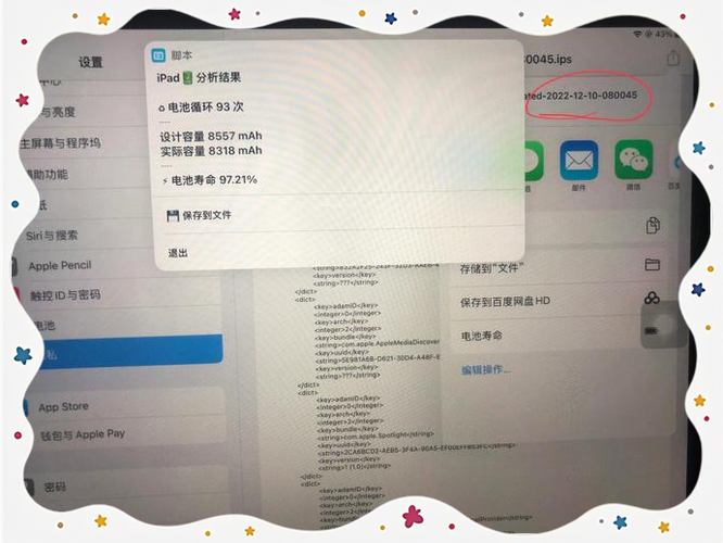 ipad电池容量在哪里看图标