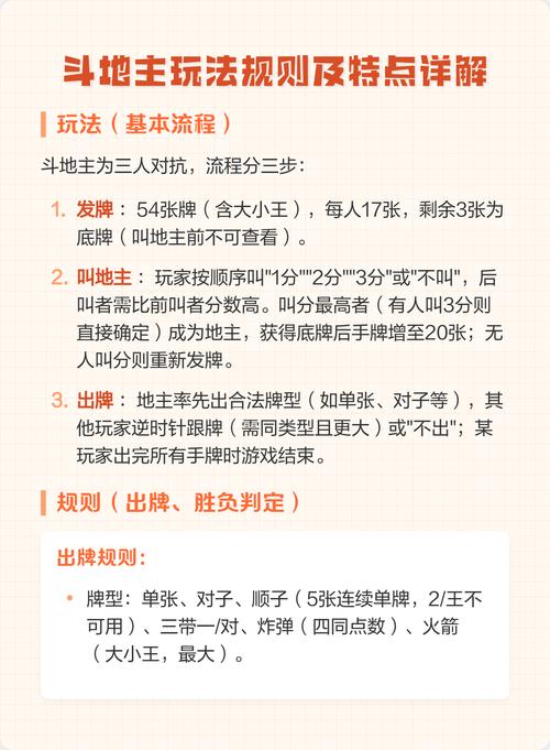 斗地主必抓牌规则