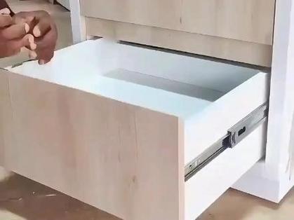 隐藏式抽屉滑轨