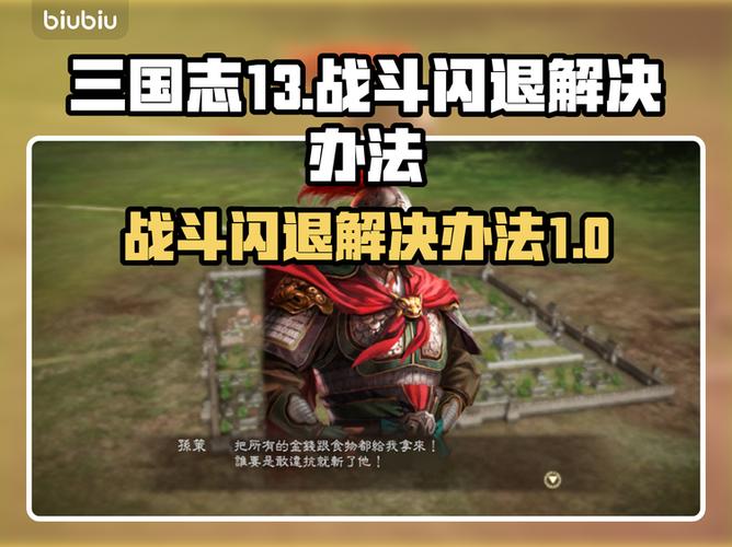 三国志13闪退怎么办