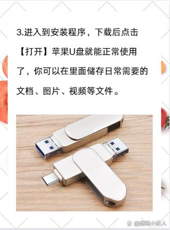 苹果手机如何打开u盘