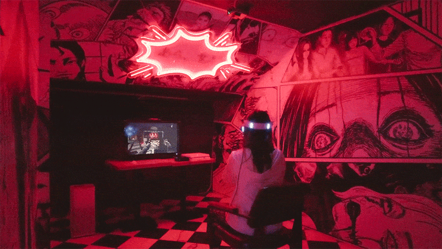 鬼屋vr视频左右分屏