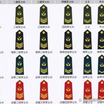 我国部队军衔等级什么时候开始图标