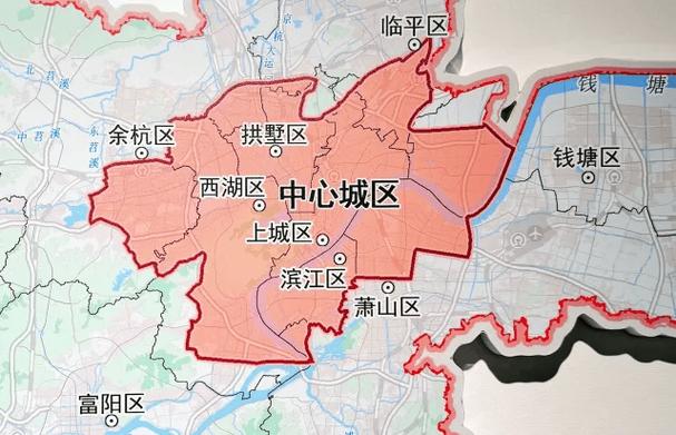 杭州哪几个算主城区