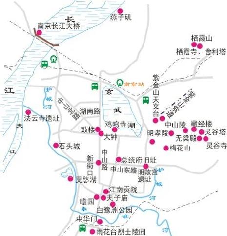 南京地图旅游景点大全缩略图