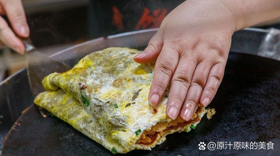 摊煎饼果子的基本手法