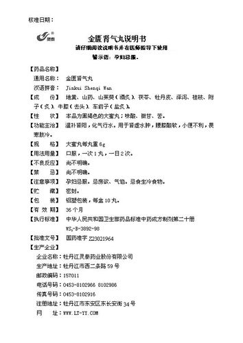 金匮肾气丸功能主治图标