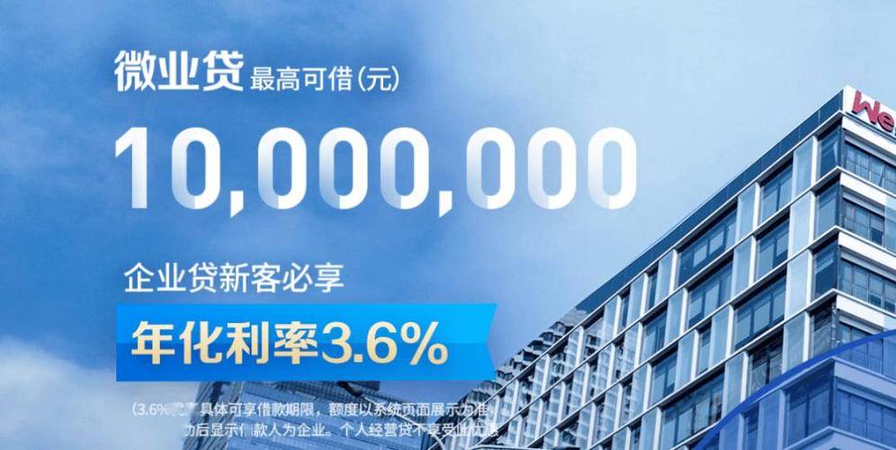 微众银行额度1亿