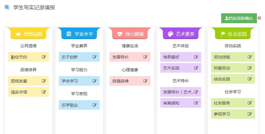 初中学生综合素质平台
