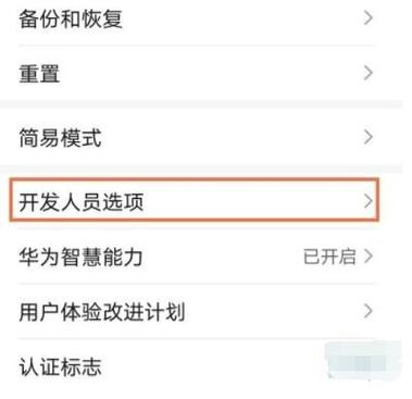 华为手机没有开发者模式怎么办