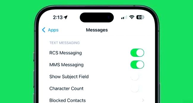 苹果手机信息RCS是什么意思