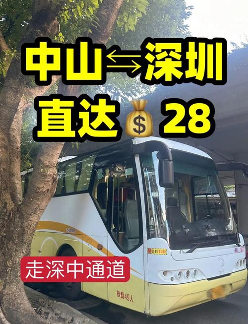 样样巴士中山到深圳大巴