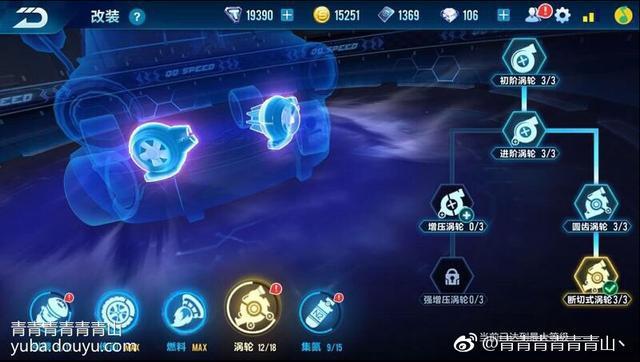 QQ飞车手游改装表