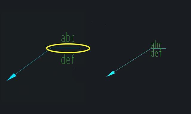 引线标注怎么把文字放在引线上方