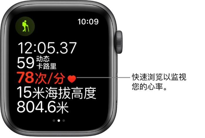 iwatch怎么一直监测心率