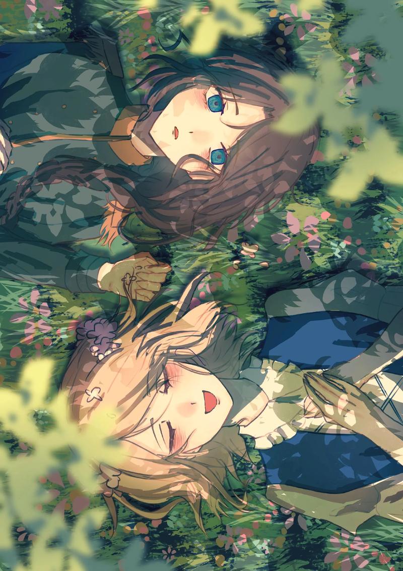 just right there百合