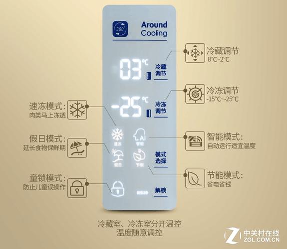 容声冰箱温度调节