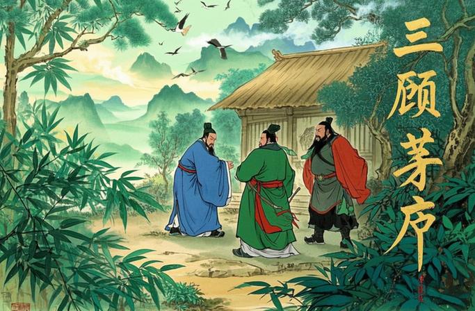 《三顾茅庐》的故事