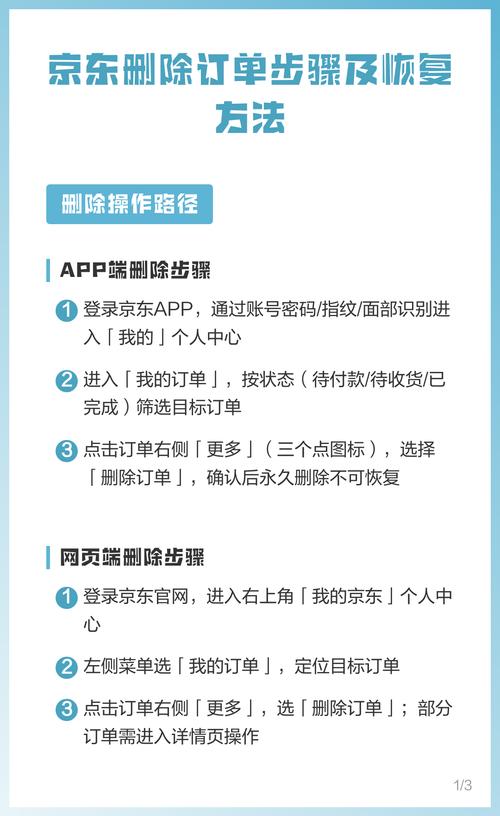 京东如何删除订单