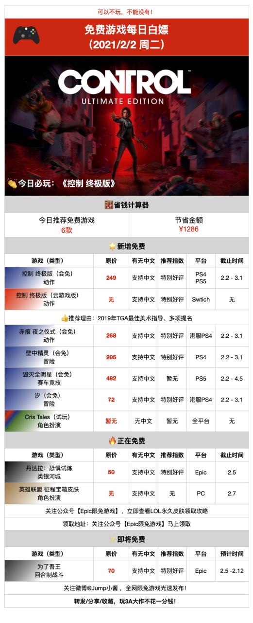 psn历年会免清单
