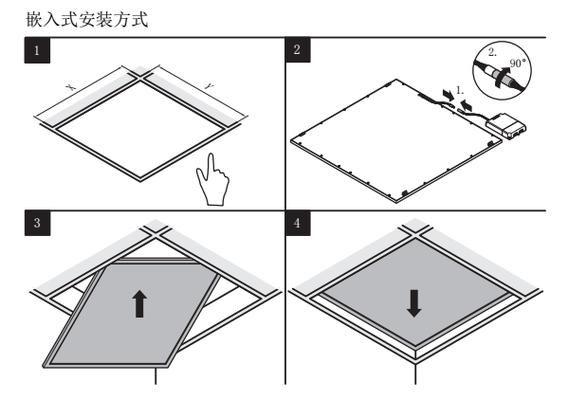 led灯安装方法
